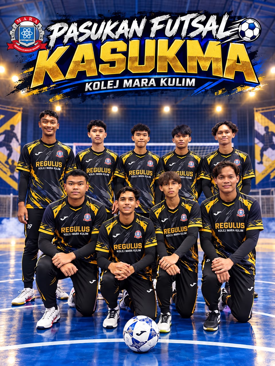 Gambar skuad FUTSAL - KMK · KOLEJ MARA KULIM