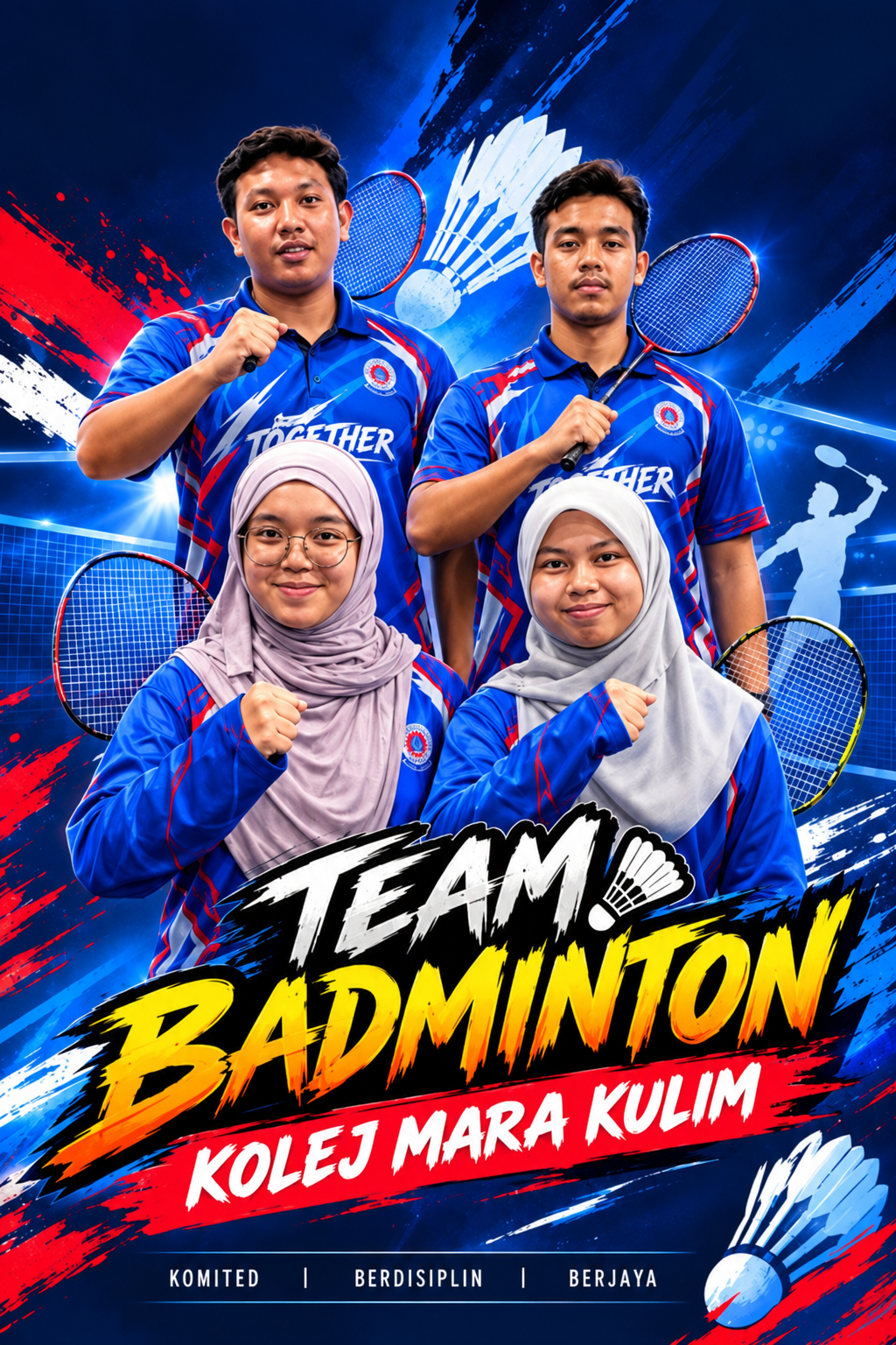 Gambar skuad BADMINTON - KMK · KOLEJ MARA KULIM