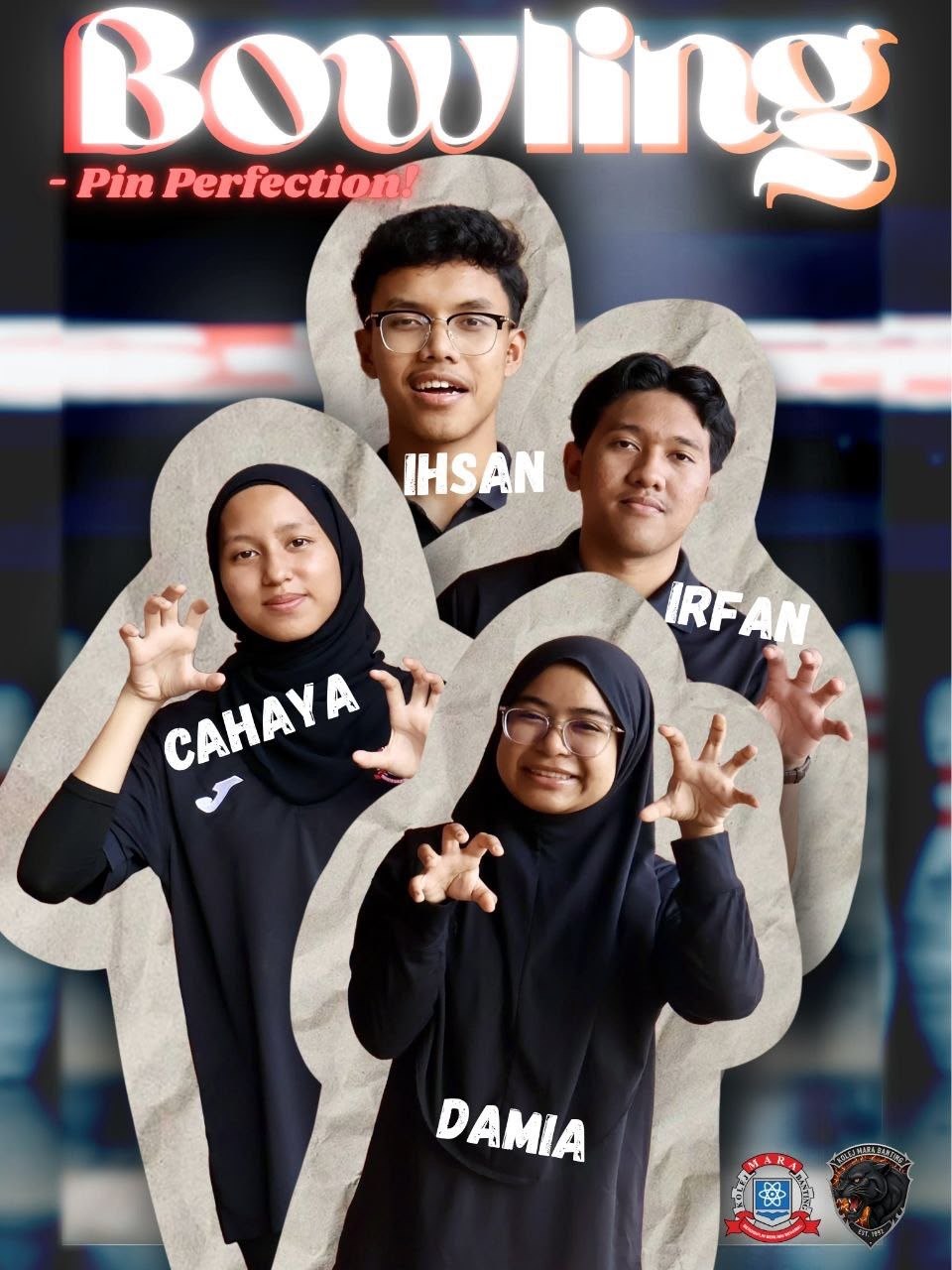 Gambar skuad TENPIN BOLING - KMB · KOLEJ MARA BANTING