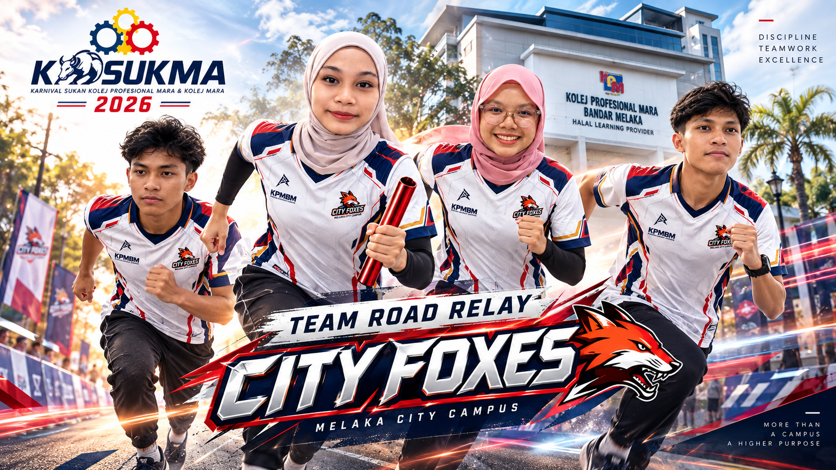 Gambar skuad ROAD RELAY - KPMBM · KOLEJ PROFESIONAL MARA BANDAR MELAKA