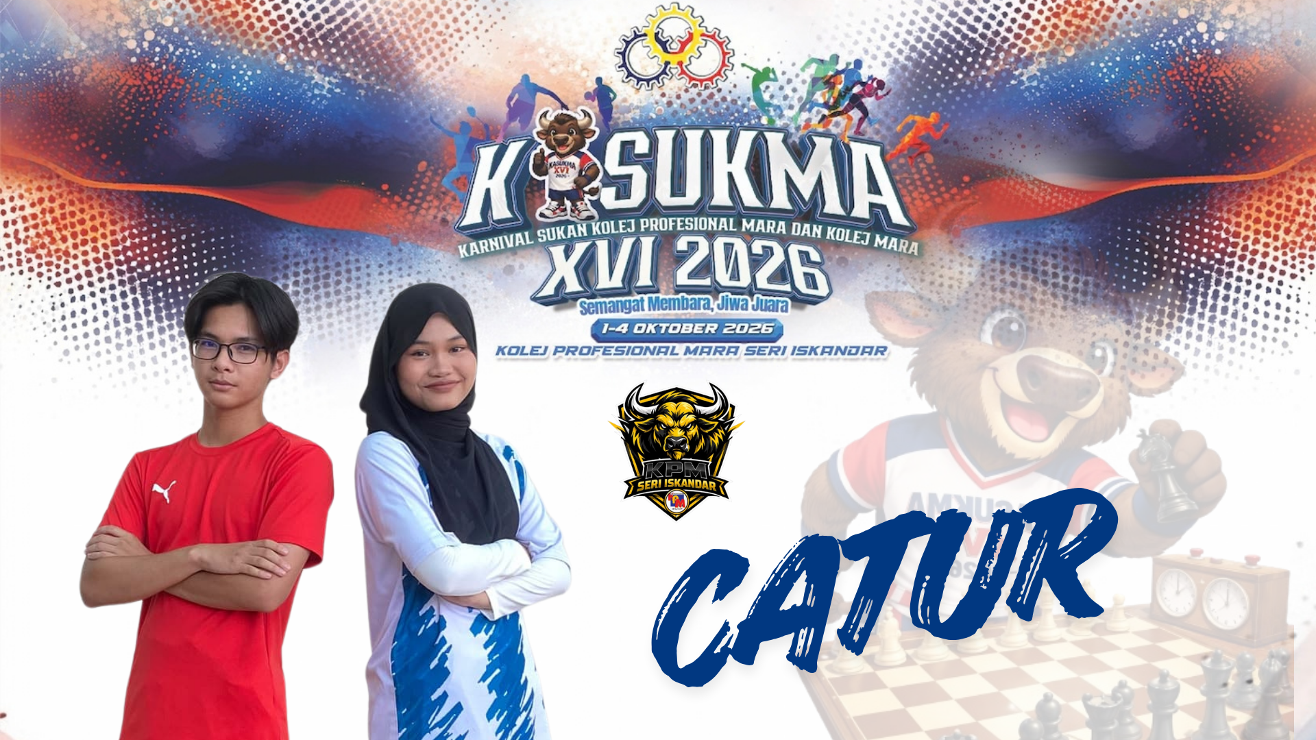 Gambar skuad CATUR - KPMSI · KOLEJ PROFESIONAL MARA SERI ISKANDAR
