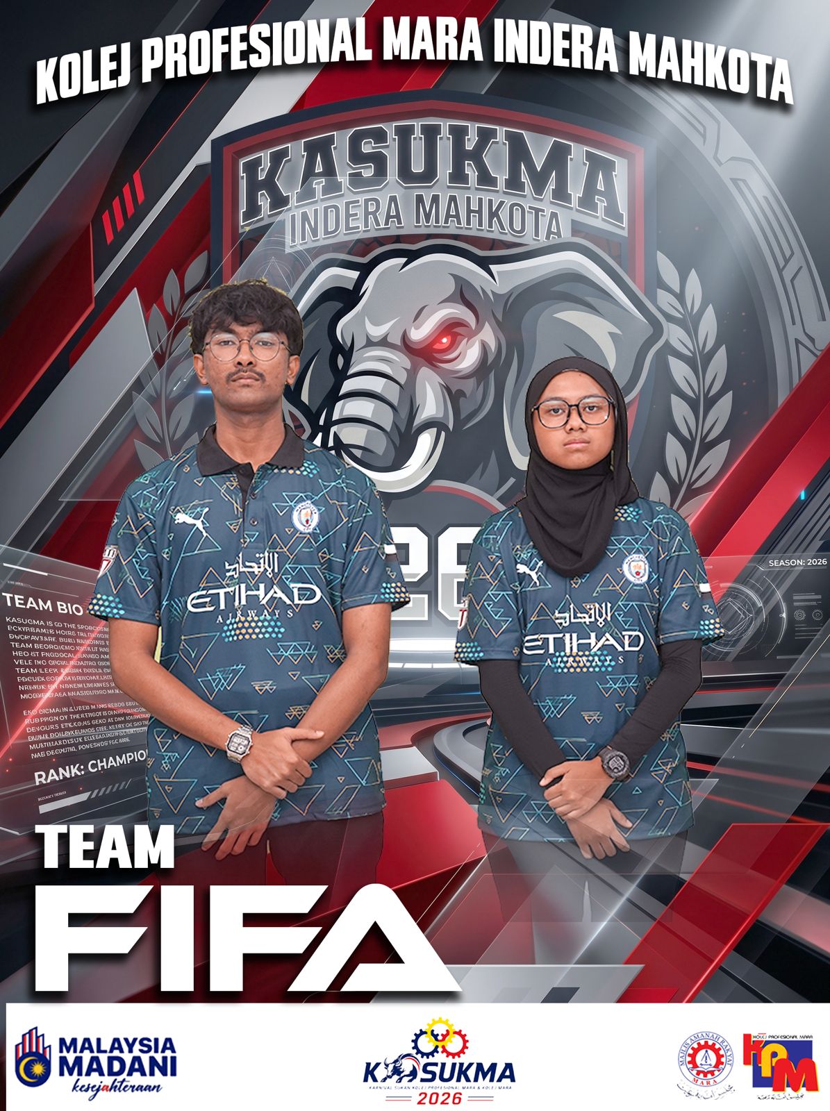 Gambar skuad FIFA FC 26 - KPMIM · KOLEJ PROFESIONAL MARA INDERA MAHKOTA