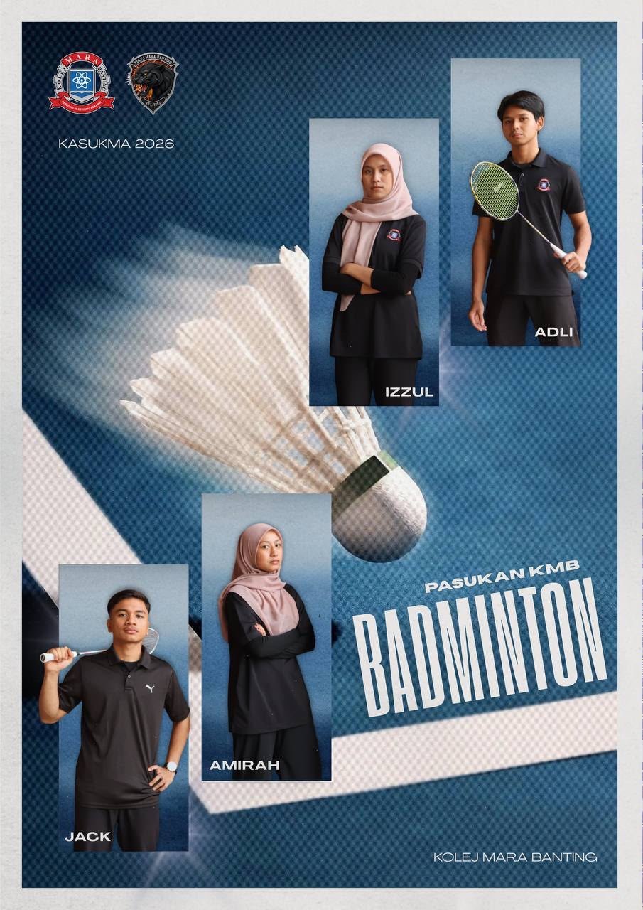 Gambar skuad BADMINTON - KMB · KOLEJ MARA BANTING