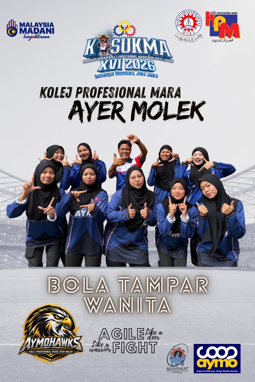 Gambar skuad BOLA TAMPAR - KPMAM · KOLEJ PROFESIONAL MARA AYER MOLEK
