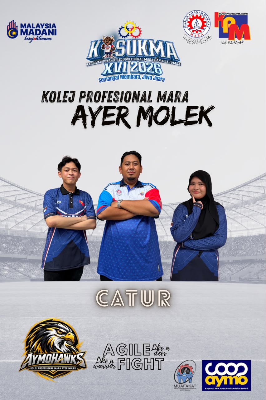 Gambar skuad CATUR - KPMAM · KOLEJ PROFESIONAL MARA AYER MOLEK
